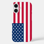 Coque iphone du drapeau américain (Verso)