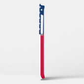 COQUE IPHONE du drapeau américain - Patriotique (Verso / Gauche)
