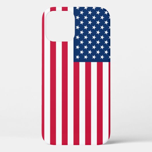 COQUE IPHONE du drapeau américain - Patriotique (Verso)