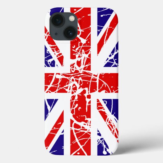 COQUE IPHONE du drapeau britannique (Verso)