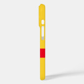 Coque iphone du drapeau de l'Union de Kalmar (Verso / Gauche)