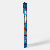 Coque iphone du kaléidoscope d'allumage (Verso / Gauche)