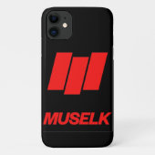 Coque iphone du logo Muselk (Dos)
