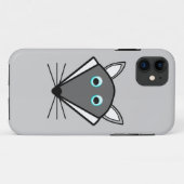 Coque iphone du loup d'Halloween (Dos (Horizontal))