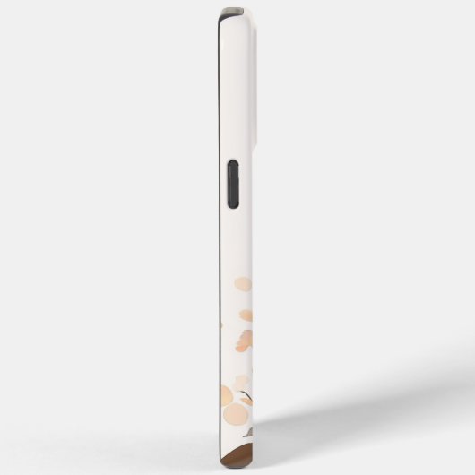 Coque iphone du nom du Motif de fleurs mûres (Verso / Droite)