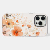 Coque iphone du nom du Motif de fleurs mûres (Verso Horizontal)