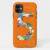 Coque iphone du numéro 5 de techno (Dos)