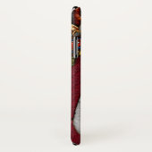 Coque iphone du Père Noël (Dos/Droite)