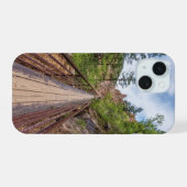 Coque iphone du pont piétonnier de Seven Falls (Verso Horizontal)