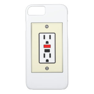 Coque iphone électrique de débouché