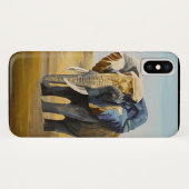 Coque iphone éléphant coloré (Dos (Horizontal))