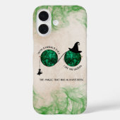Coque iphone émeraude enchanté (Verso)