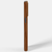 Coque iphone en bois rustique - Style nature (Verso / Droite)