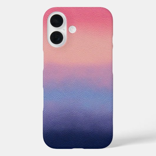 Coque iphone en cuir coloré (Verso)