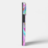 Coque iphone en néon couleur liquide (Verso / Droite)