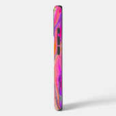 Coque iphone en néon couleur liquide (Verso / Gauche)