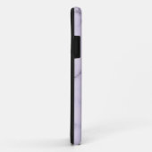 Coque iphone en Parties scintillant violet tendanc (Dos/Droite)