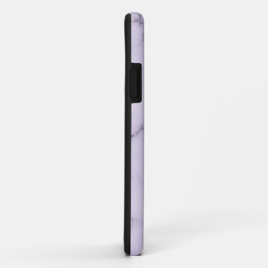 Coque iphone en Parties scintillant violet tendanc (Dos/Droite)