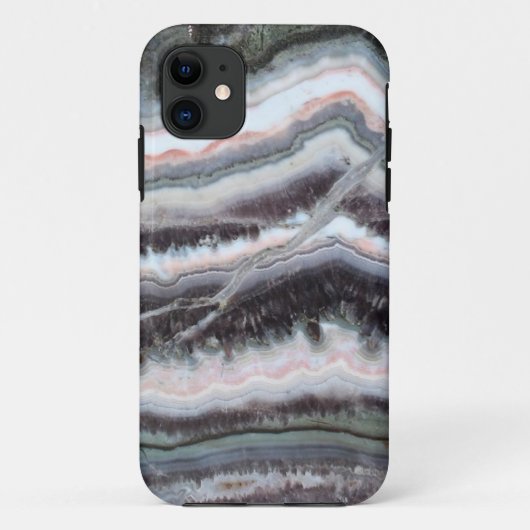 Coque iphone en pierre posé (Dos)