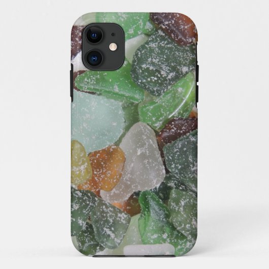 Coque iphone en verre de plage sablonneuse (Dos)