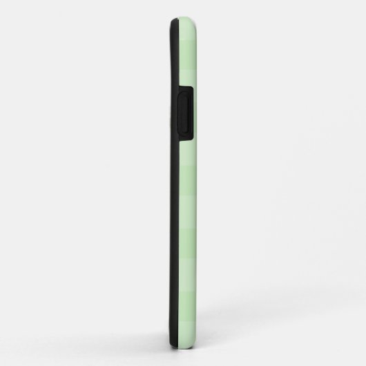Coque iphone En vichy minima vert à la menthe (Dos/Droite)