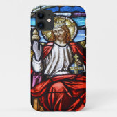 Coque iphone en vitrail Lord Jesus (Dos)