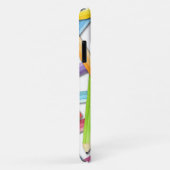 coque iphone enseignant des crayons d'aquarelle ar (Dos/Droite)