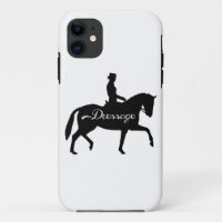 Coque iphone équestre de cheval et de cavalier de