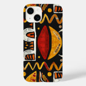 Coque iphone ethnique africain pour 14 iPhone (Verso)