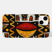 Coque iphone ethnique africain pour 14 iPhone (Verso (horizontal))
