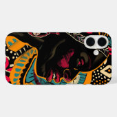 Coque iphone ethnique africain pour iPhone 16 Plus (Verso (horizontal))