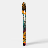 Coque iphone ethnique africain pour iPhone 16 Plus (Verso / Gauche)