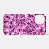 Coque iphone étincelle rose électrique (Verso (horizontal))
