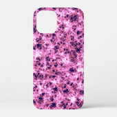 Coque iphone étincelle rose électrique (Verso)