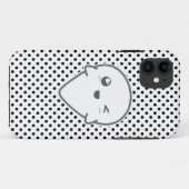 Coque iphone fantôme Kawaii Winking (Dos (Horizontal))