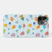 Coque iPhone Faune Marine et Poissons Colorés (Dos (Horizontal))