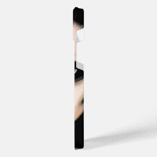 Coque iphone femme chat (Côté gauche)