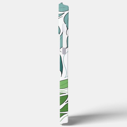 Coque iphone Feuille au nid (Verso / Gauche)