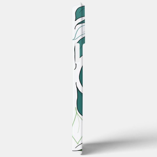 Coque iphone Feuille au nid (Verso / Droite)