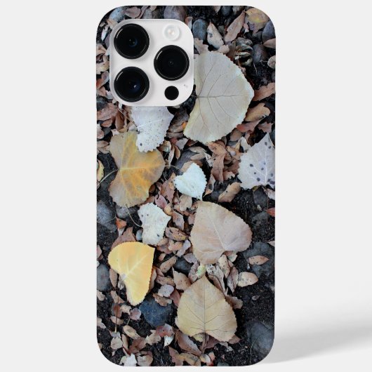 Coque iphone feuille coeur (Verso)