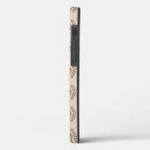 Coque iphone feuille foudroyant (Verso / Gauche)