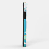 Coque iphone feuille pastel tendance (Dos/Droite)