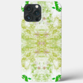 Coque iphone Feuille vert (Verso)