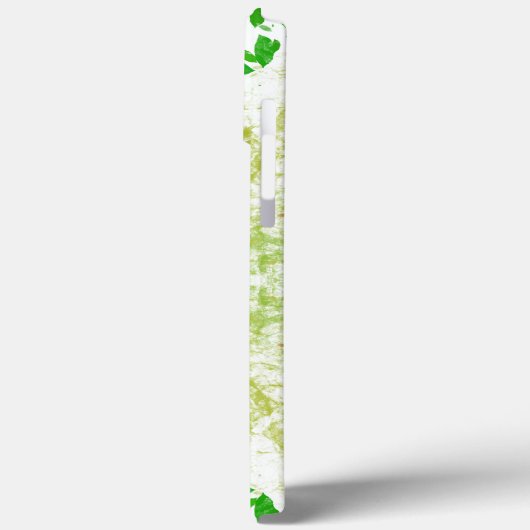 Coque iphone Feuille vert (Verso / Gauche)