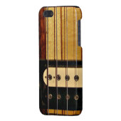 Coque iPhone Ficelles de guitare (Dos Gauche)