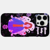 coque iphone fille beauté bloom pour toujours (Verso (horizontal))