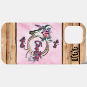 Coque iphone fille de pays (Verso (horizontal))