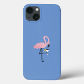 coque iphone Flamant rose (Verso)