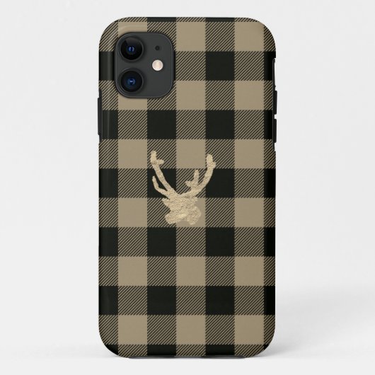 Coque iphone Flannel Reindeer (Dos)