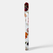 Coque iPhone Fleurs au pastel Vitrail Floral (Verso / Gauche)